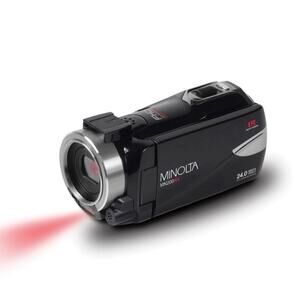 Minolta 1080p Full HD IR Night Vision Wi-Fi Camcorder